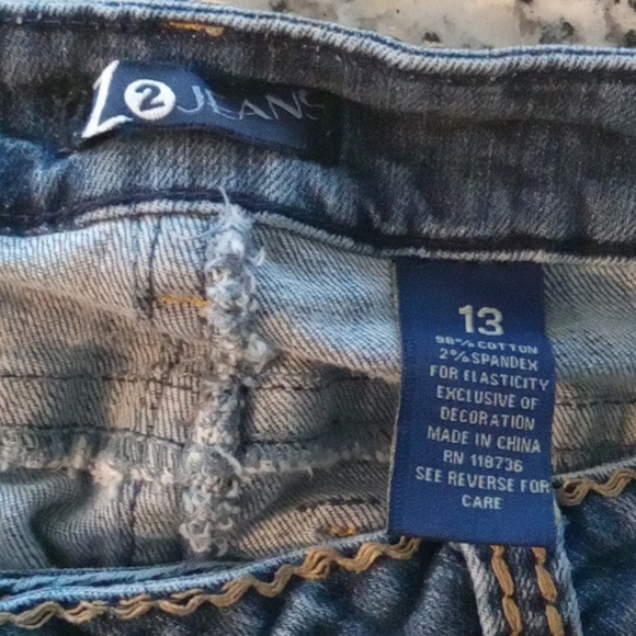 Women's Classic Blue Boot Cut Jeans - Picture 5 of 5